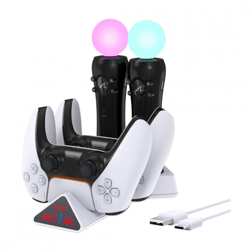 Ipega 4-in-1 PS5 Joystick and P-Move Charging Station
