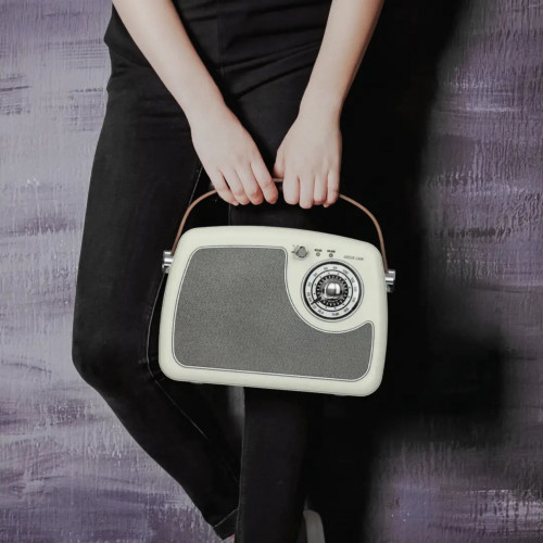 Green Lion Retro Radio Speaker