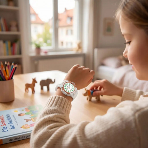 Green Lion Explorer Kids Analog Watch